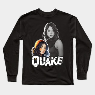 Skye - Daisy Johnson - Quake - white Long Sleeve T-Shirt